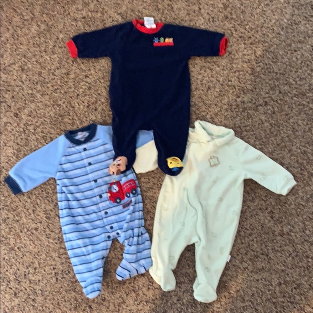 Fleece sleeper pajamas